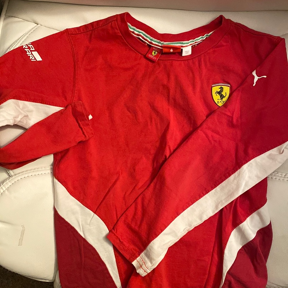 Ferrari T-shirt long for boys